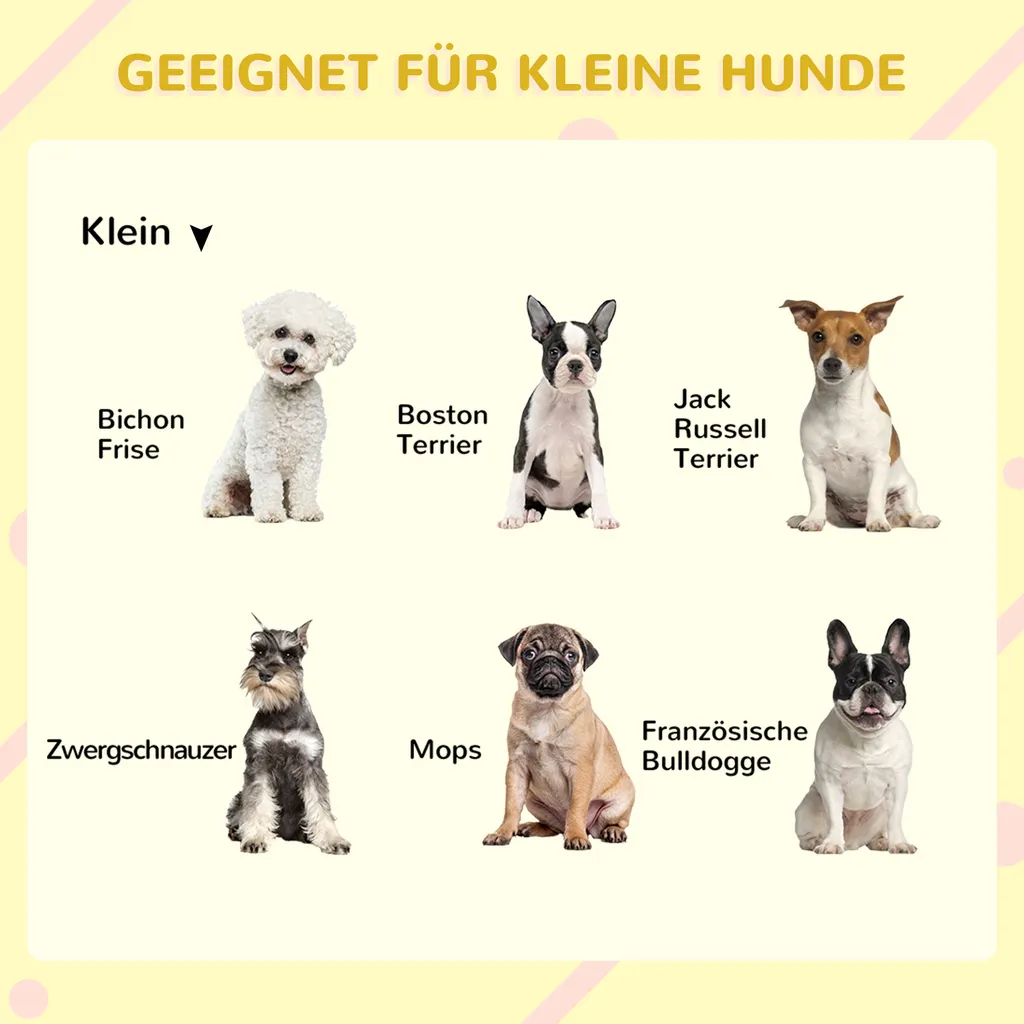 PawHut Hundehütte, Tannenholz, Hundehaus Mit 2 Schüsseln Und Terrasse, Kleintierhaus Für Kleine Hunde Mit Asphaltdach, Erhöhtes Design, Outdoor, Wetterbeständig, Grau, 103 X 62 X 60-66 Cm 4 PawHut Hundehütte, Tannenholz, Hundehaus Mit 2 Schüsseln Und Terrasse, Kleintierhaus Für Kleine Hunde Mit Asphaltdach, Erhöhtes Design, Outdoor, Wetterbeständig, Grau, 103 X 62 X 60-66 Cm – Bild 4