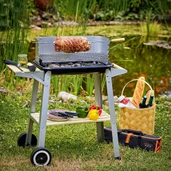 Deuba Grillwagen Holzkohlegrill BBQ Grill Inkl. Räder Ablagen Grillspieß Windschutz Garten Terrasse Campingrill Fahrbar 14 Deuba Grillwagen Holzkohlegrill BBQ Grill Inkl. Räder Ablagen Grillspieß Windschutz Garten Terrasse Campingrill Fahrbar -Garten- & Gewächshäuser Geschäft 3fa59975e36a378386130193521cb2f6