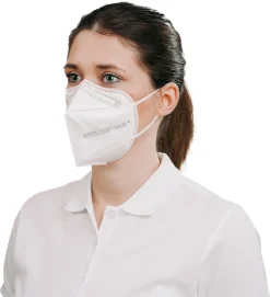 Zettl Futurus-O FFP2 Maske, Atemschutzmaske Mit Ohrbändern In Deutschland Hergestellt, DEKRA Nach EN149, Einzeln Verpackt, 10 Stück