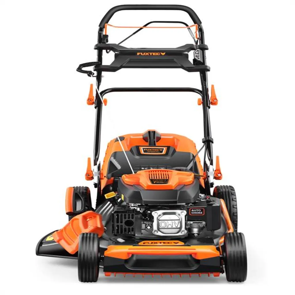 FUXTEC FX-RM5396P, Rasenmäher Mit Radantrieb, 53,3 Cm, 2,5 Cm, 7 Cm, 1001 M², Rotorblätter 2 FUXTEC FX-RM5396P, Rasenmäher Mit Radantrieb, 53,3 Cm, 2,5 Cm, 7 Cm, 1001 M², Rotorblätter – Bild 2