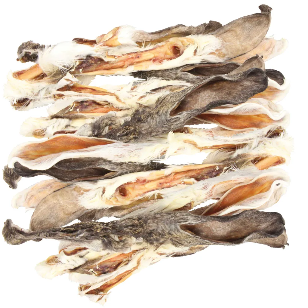 Schecker Getrocknete Kaninchenohren Sind Ein Ideal Verträglicher Kausnack Für Viele Ernährungssensible Hunde Ca 200 G 1 Schecker Getrocknete Kaninchenohren Sind Ein Ideal Verträglicher Kausnack Für Viele Ernährungssensible Hunde Ca 200 G