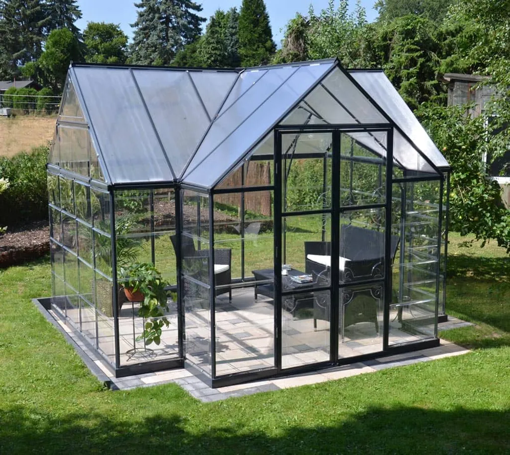 PALRAM-Victory Orangerie-anthrazi/transparent-7320 31 PALRAM-Victory Orangerie-anthrazi/transparent-7320 – Bild 31