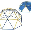 L.A. Sports Klettergerüst Dome Climber XL Garten Outdoor Kinder Klettergestell Ø 305 Cm Metall Mit Kuppel-Zelt