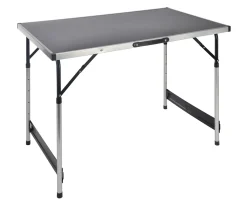 Spetebo Alu Universaltisch Höhenverstellbar - 100 X 60 Cm - Klapptisch Camping Garten Tisch