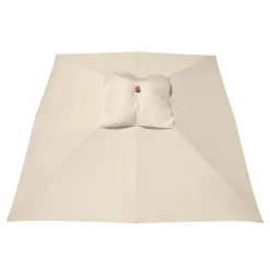 Anndora Sonnenschirm 4x4m Eckig Natural Winddach UV-Schutz - Natural -Garten- & Gewächshäuser Geschäft 40daf908341ebd5d6d247c2e4995c730