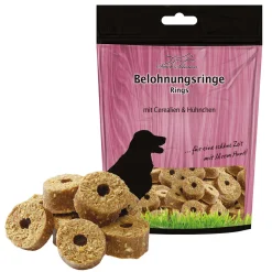 Schecker 3 X 500g Belohnungsringe Cerealien & Huhn - Leckere, Weiche Leckerli Für Hunde