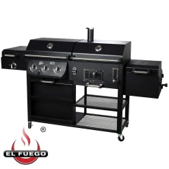 El Fuego Kombi Grill Arizona Gasgrill Und Holzkohle Smoker Grill -Garten- & Gewächshäuser Geschäft 416ac962e988f7c2fbe878b51cf59d77