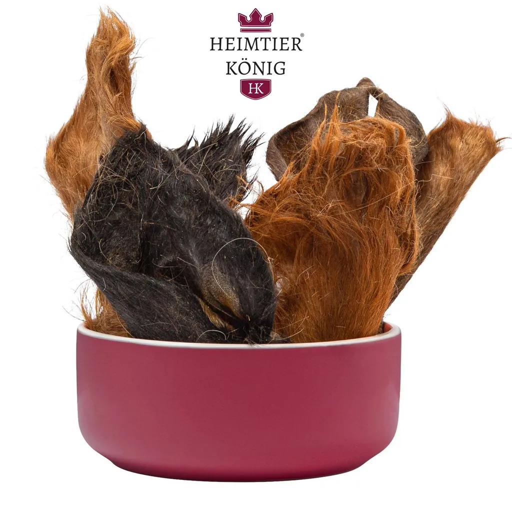 Indoba Rinderohren 'natur Mit Fell' - 50 Stück - Kausnack 3 Indoba Rinderohren 'natur Mit Fell' - 50 Stück - Kausnack – Bild 3