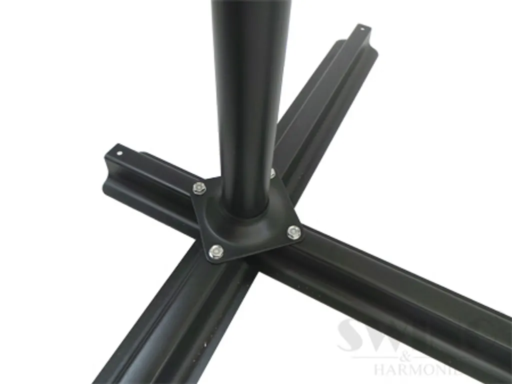 Swing&Harmonie Luxus Sonnenschirm Mit LED Beleuchtung Ampelschirm 350 Cm Garten Schirm Pavillon - Creme 7 Swing&Harmonie Luxus Sonnenschirm Mit LED Beleuchtung Ampelschirm 350 Cm Garten Schirm Pavillon - Creme – Bild 7