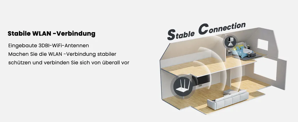 IeGeek Überwachungskamera Wlan 1080P Mini Kamera Mit Mit HD Nachtsicht, 2-Wege-Audio, Smarte Bewegungs Und Geräuscherkennung, Mobile App Steuerung, Innen Camera Wifi Für Haussicherheit 14 IeGeek Überwachungskamera Wlan 1080P Mini Kamera Mit Mit HD Nachtsicht, 2-Wege-Audio, Smarte Bewegungs Und Geräuscherkennung, Mobile App Steuerung, Innen Camera Wifi Für Haussicherheit – Bild 14