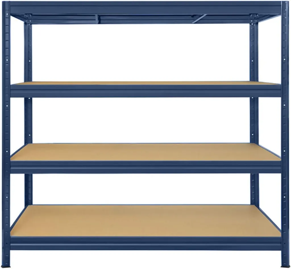 Floordirekt Weitspannregal Steckregal Schwerlastregal Kellerregal RIESENAUSWAHL Grau 177x200x60 Cm 3 Floordirekt Weitspannregal Steckregal Schwerlastregal Kellerregal RIESENAUSWAHL Grau 177x200x60 Cm – Bild 3