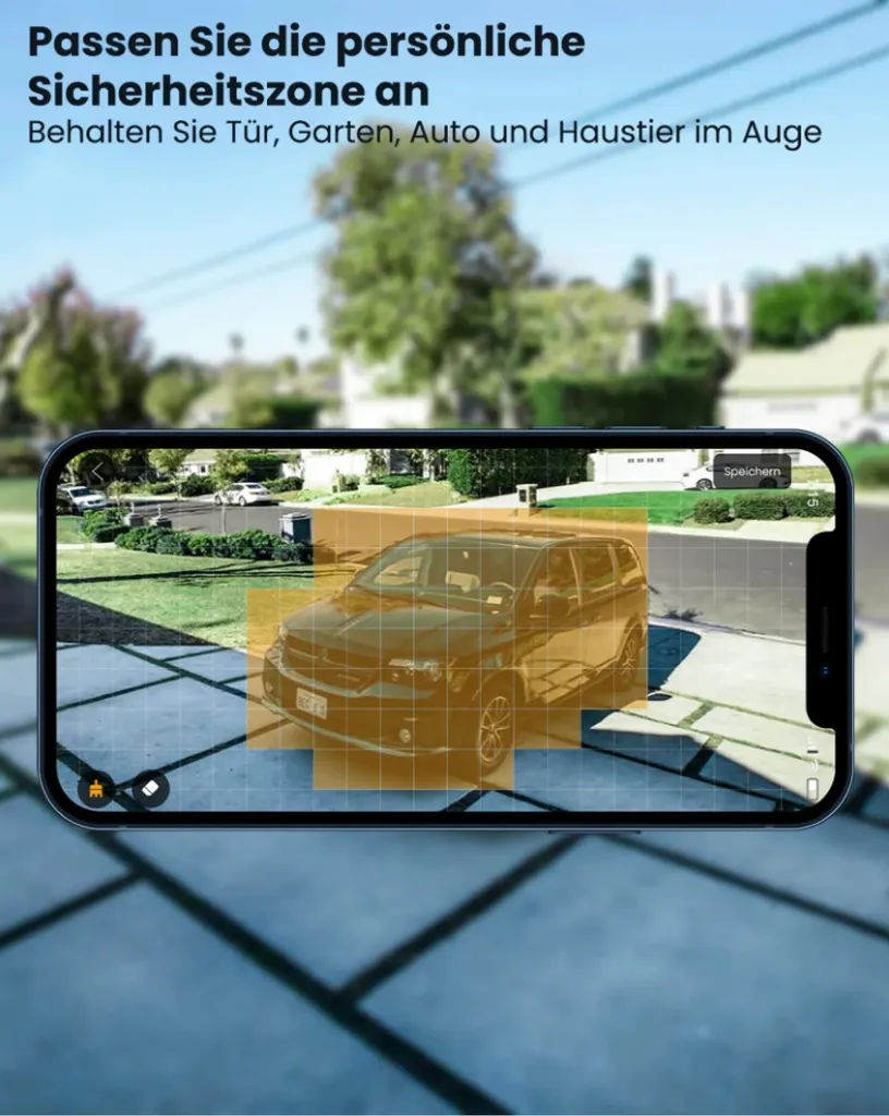 IeGeek 2K 3MP Überwachungskamera Aussen Akku Mit Solarpanel 32G SD-Karte, WLAN Kamera Outdoor Mit Farbnachtsicht, PIR Bewegungsmelder, 2-Wege Audio, Cloud Storage, IP65, 2,4 GHz 3 IeGeek 2K 3MP Überwachungskamera Aussen Akku Mit Solarpanel 32G SD-Karte, WLAN Kamera Outdoor Mit Farbnachtsicht, PIR Bewegungsmelder, 2-Wege Audio, Cloud Storage, IP65, 2,4 GHz – Bild 3