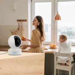 Reolink 5MP PTZ Überwachungskamera WLAN Kamera Innen, 355°/50° Schwenkbare WiFi IP Kamera Indoor Mit 3X Optischem Zoom, 2,4/5 GHz WiFi, Mensch/Haustiererkennung, 2-Wege-Audio, E1 Zoom -Garten- & Gewächshäuser Geschäft 4207b29f8527df49049d0162908bfffe