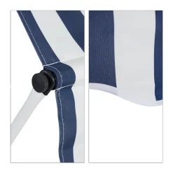 Relaxdays Klemmmarkise Blau Weiß -Garten- & Gewächshäuser Geschäft 427bb8672621971f7a6c1909df8b9fa1