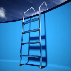 Interline Edelstahl Einstiegsleiter 4 Stufen -Garten- & Gewächshäuser Geschäft 428f9c68057f48fa9bf4a3d2681e2492