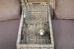 Merxx Funktionsbank "Alamo" - Stahlgestell Mit Kunststoffgeflecht Steinbeige, Inkl. Kissen 7 Merxx Funktionsbank "Alamo" - Stahlgestell Mit Kunststoffgeflecht Steinbeige, Inkl. Kissen -Garten- & Gewächshäuser Geschäft 431b287ea4b68b99636dee547b29d4b6