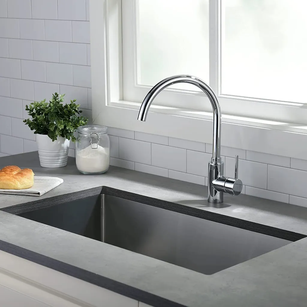 CECIPA 360° Schwenkbar Niederdruck Wasserhahn Küche Armatur Küche Mischbatterie Einhebelmischer 4 CECIPA 360° Schwenkbar Niederdruck Wasserhahn Küche Armatur Küche Mischbatterie Einhebelmischer – Bild 4