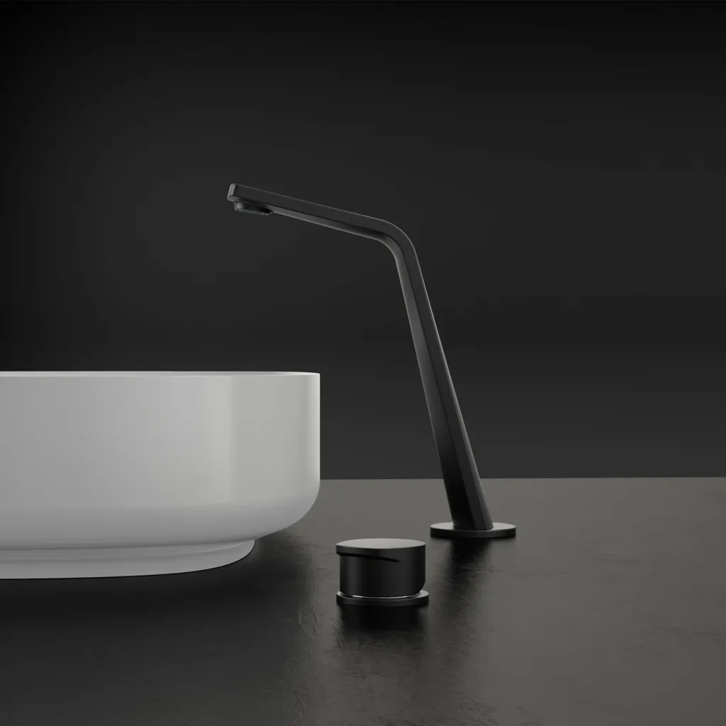 Bernstein Design Waschtischarmatur Badarmatur XELO-Flex 260 - Hoher Auslauf - Farbe Wählbar, Farbe:Schwarz Matt 1 Bernstein Design Waschtischarmatur Badarmatur XELO-Flex 260 - Hoher Auslauf - Farbe Wählbar, Farbe:Schwarz Matt