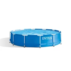 INTEX Frame Pool - Set Rondo Ø 366 X 76 Cm, Farbe: Blau; 128212NP -Garten- & Gewächshäuser Geschäft 4363093b3707f26392b3cb6af829210c