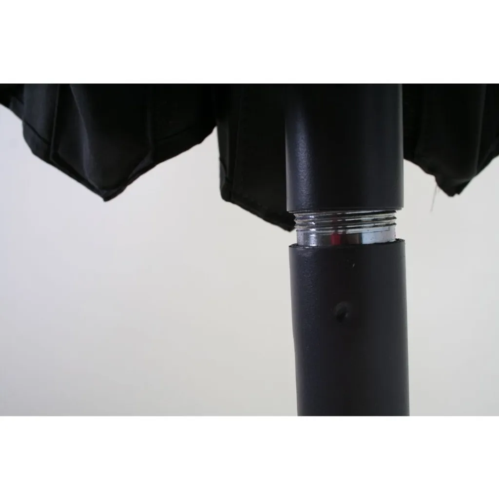 SenS-Line - Sonnenschirm Salou Stock Sonnenschirm - Ø300 Cm - 8-Rippen - Polyester - Anthrazit - Ohne Schirmständer 5 SenS-Line - Sonnenschirm Salou Stock Sonnenschirm - Ø300 Cm - 8-Rippen - Polyester - Anthrazit - Ohne Schirmständer – Bild 5