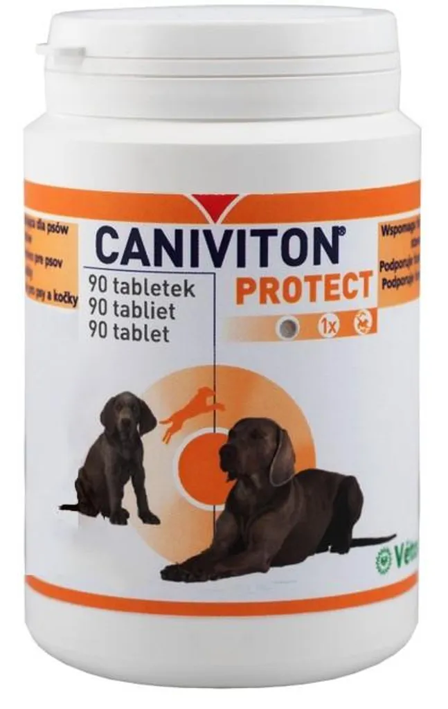 GroßhandelPL Vetoquinol CANIVITON Protect 90 Tabletten 1 GroßhandelPL Vetoquinol CANIVITON Protect 90 Tabletten