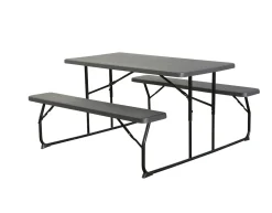 LECO Bierzeltgarnitur Festzeltgarnitur Klappbar Biertischgarnitur Bank Campingtisch Partygarnitur -Garten- & Gewächshäuser Geschäft 442f6bbfce8f201326b99e8cc453cc72