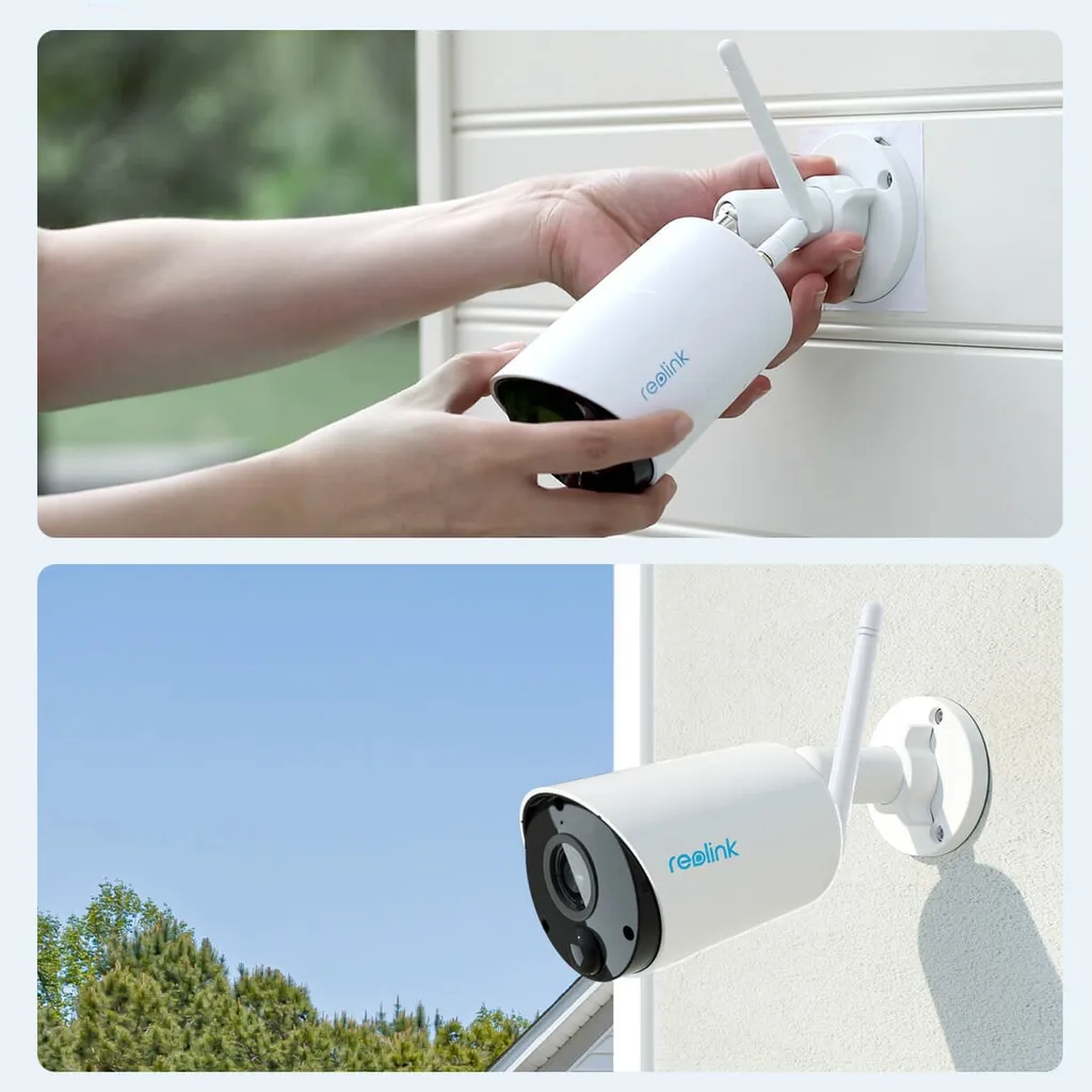 Reolink 1080P Kabellose Solarbetriebene WLAN IP Überwachungskamera Aussen Mit Akku, PIR-Bewegungsmelder, 2,4GHz WiFi, 10m IR-Nachtsicht, 2-Wege-Audio, Argus Eco + Solarpanel,Schwarz 4 Reolink 1080P Kabellose Solarbetriebene WLAN IP Überwachungskamera Aussen Mit Akku, PIR-Bewegungsmelder, 2,4GHz WiFi, 10m IR-Nachtsicht, 2-Wege-Audio, Argus Eco + Solarpanel,Schwarz – Bild 4