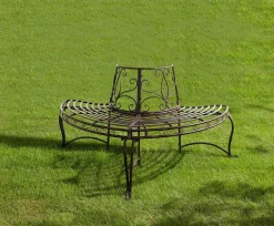 Frank-Flechtwaren Metall-Bank 'Halbkreis' Möbel Garten Terrasse Balkon Bequem, Ranken Muster 9 Frank-Flechtwaren Metall-Bank 'Halbkreis' Möbel Garten Terrasse Balkon Bequem, Ranken Muster -Garten- & Gewächshäuser Geschäft 449827bcc1daee20bbbcd8545ef91377