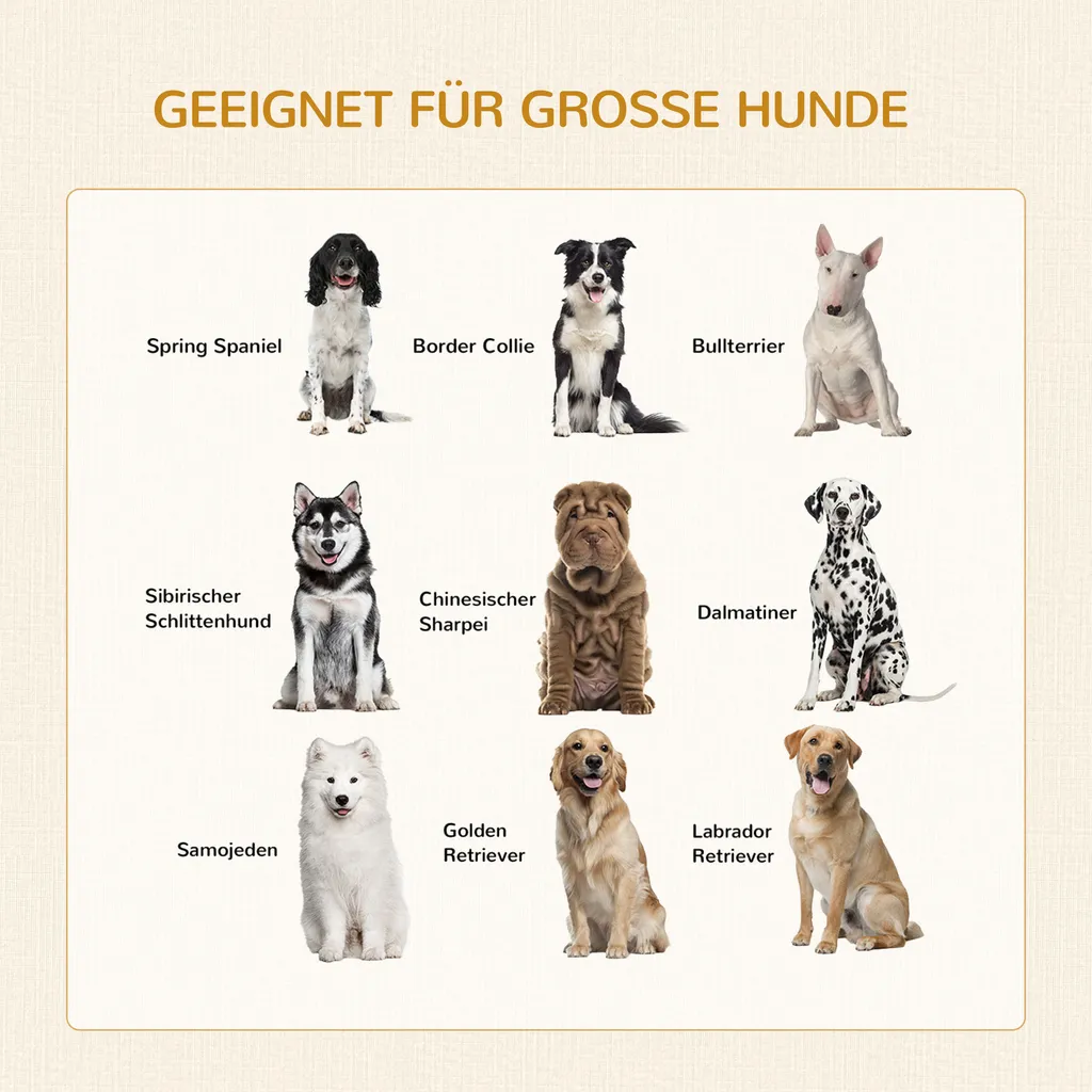 PawHut Hundekäfig, Haustierkäfig Mit Tischplatte, Hundehaus, Hundehütte Mit Kissen, Hundebox Indoor, Tierkäfig Mit 2 Türen Für Große Hunde, Beistelltisch, Weiß+Schwarz, 94 X 60 X 71,5 Cm 4 PawHut Hundekäfig, Haustierkäfig Mit Tischplatte, Hundehaus, Hundehütte Mit Kissen, Hundebox Indoor, Tierkäfig Mit 2 Türen Für Große Hunde, Beistelltisch, Weiß+Schwarz, 94 X 60 X 71,5 Cm – Bild 4
