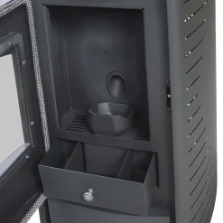 Nemaxx P12 Pelletofen Pelletkamin Pelletkaminofen 12 KW Kaminofen Heizofen Pellet Ofen Kamin Pelletheizung Heizung - Schwarz - WiFi-Ready -Garten- & Gewächshäuser Geschäft 450e3f9b519f1b7284956959cb445a2f