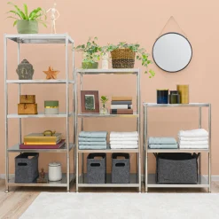 Shelfr 2 Ebenen Edelstahl Regal - 61x36x50 Schwerlastregal Bis 60kg - Metallregal Küche 17 Shelfr 2 Ebenen Edelstahl Regal - 61x36x50 Schwerlastregal Bis 60kg - Metallregal Küche -Garten- & Gewächshäuser Geschäft 457464f5dbd8b58a6b42a75c0dab130b