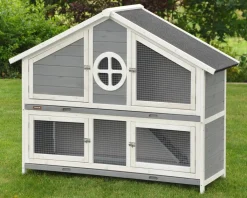 Nanook Kleintierstall Momo Grau 144 X 57 X 110 Cm