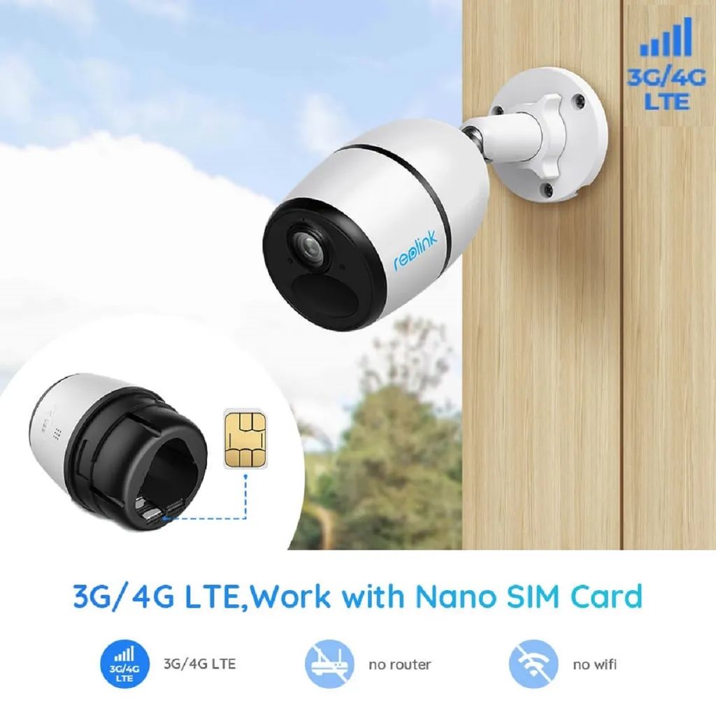 Reolink Akku/Solar 3G/4G LTE 4MP Kabellos IP Überwachungskamera Aussen Mit Smarter Personen-/Autoerkennung, SIM-Kartenslot, IR-Nachtsicht, Cloud/SD Storage, Reolink Go Plus 5 Reolink Akku/Solar 3G/4G LTE 4MP Kabellos IP Überwachungskamera Aussen Mit Smarter Personen-/Autoerkennung, SIM-Kartenslot, IR-Nachtsicht, Cloud/SD Storage, Reolink Go Plus – Bild 5