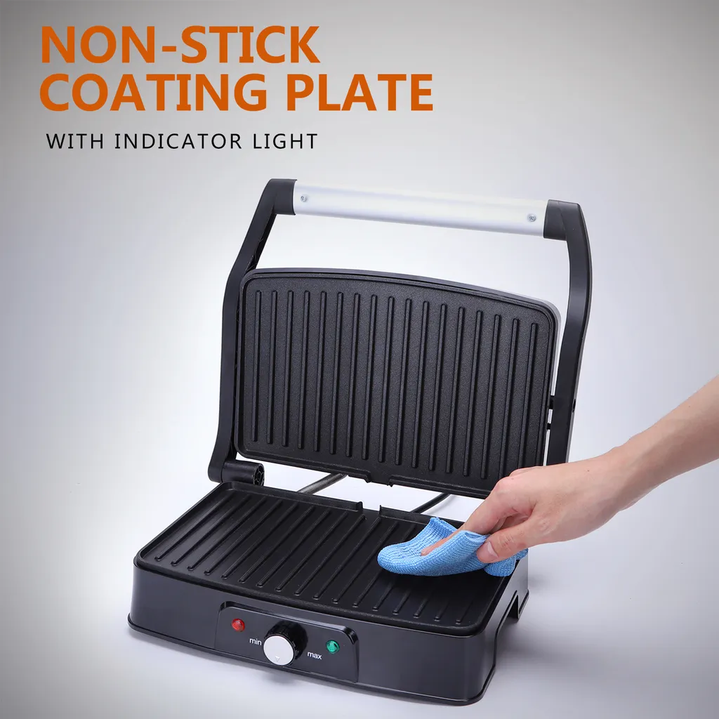 Aigostar Hitte 30HFA - Elektrischer Kontaktgrill,Cool Touch, Antihaft, 1500 Watt 6 Aigostar Hitte 30HFA - Elektrischer Kontaktgrill,Cool Touch, Antihaft, 1500 Watt – Bild 6