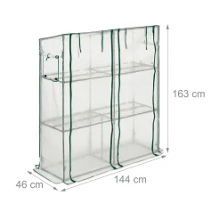 Relaxdays Foliengewächshaus Mit Ablagen -Garten- & Gewächshäuser Geschäft 467940bfba014c8d917ed3a8ea15b0fe