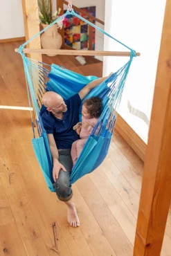 La Siesta Habana Lagoon Comfort Hängesessel Blau Hängestuhl -Garten- & Gewächshäuser Geschäft 46ab3e040c7609f381b3328fa2a37ca8