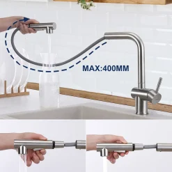 Lonheo Hochdruck Ausziehbare Küchenarmatur, Wasserhahn Küche 360° Schwenkbar Spültischarmatur Einhebelmischer Mischbatterie Für Spülbecken 12 Lonheo Hochdruck Ausziehbare Küchenarmatur, Wasserhahn Küche 360° Schwenkbar Spültischarmatur Einhebelmischer Mischbatterie Für Spülbecken -Garten- & Gewächshäuser Geschäft 46d4346fc9d790fe3e7f1dabcea49deb