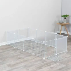 TRIXIE Heimtierbedarf TRIXIE Indoor-Freilaufgehege Für Nagetiere 140x35x70 Cm Weiß -Garten- & Gewächshäuser Geschäft 46fc7998c743ebce6b61b48d5ea34b95
