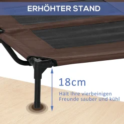PawHut Hundebett Hundeliege Outdoor Katzenbett Haustierbett Schlafplatz Stahl 600D Oxford-Gewebe Braun 92 X 76 X 18 Cm 12 PawHut Hundebett Hundeliege Outdoor Katzenbett Haustierbett Schlafplatz Stahl 600D Oxford-Gewebe Braun 92 X 76 X 18 Cm -Garten- & Gewächshäuser Geschäft 473ec9e63b9b916b1328ab1dfa889d4d