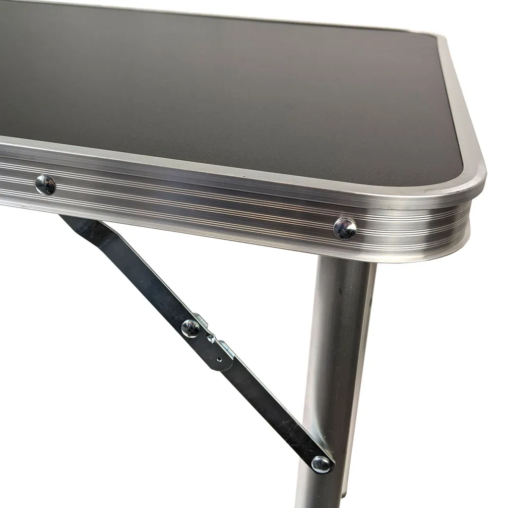 Wohaga 3tlg. Campingmöbel-Set Tisch 75x55cm + 2x Klappstuhl Rot 3 Wohaga 3tlg. Campingmöbel-Set Tisch 75x55cm + 2x Klappstuhl Rot – Bild 3