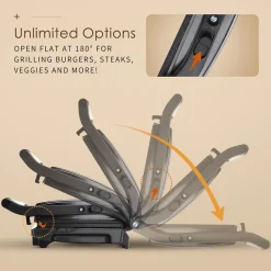 Aigostar York - Sandwichmaker 800W, Grilltoaster, Panini Maker, Cool Touch-Griff, Antihaft-Platten, BPA Frei, Edelstahl, Klein, Lagerfähig, Schwarz 18 Aigostar York - Sandwichmaker 800W, Grilltoaster, Panini Maker, Cool Touch-Griff, Antihaft-Platten, BPA Frei, Edelstahl, Klein, Lagerfähig, Schwarz -Garten- & Gewächshäuser Geschäft 480fbebbcae31e751a674e12ecc96a41