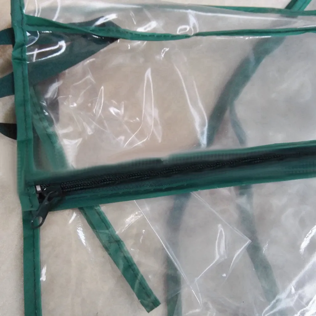 Jefety Tectake Foliengewächshaus,Balkon Gewächshausabdeckung Transparent 69*49*126CM 6 Jefety Tectake Foliengewächshaus,Balkon Gewächshausabdeckung Transparent 69*49*126CM – Bild 6