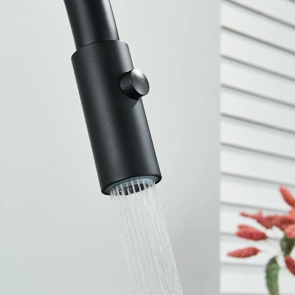 Linuode Niederdruck Küchenarmatur Ausziehbar Spültischarmatur Edelstahl Küche Wasserhahn 8 Linuode Niederdruck Küchenarmatur Ausziehbar Spültischarmatur Edelstahl Küche Wasserhahn – Bild 8