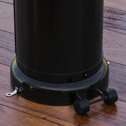 GGM Moebel International FINA | Gasheizstrahler | 1,8m | Schwarz | 11kW | Heizpilz, Terrassenheizstrahler, Terrassenheizer, Heizstrahler Gas -Garten- & Gewächshäuser Geschäft 48c380b58efeb257f425d61e68434459