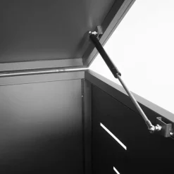 Mendler 2er-Fahrradgarage HWC-H80, Fahrradbox Geräteschuppen, Abschließbar Ohne Pflanzkasten 118x191x100cm Anthrazit -Garten- & Gewächshäuser Geschäft 48ec53e588937afde65855d0289bd019