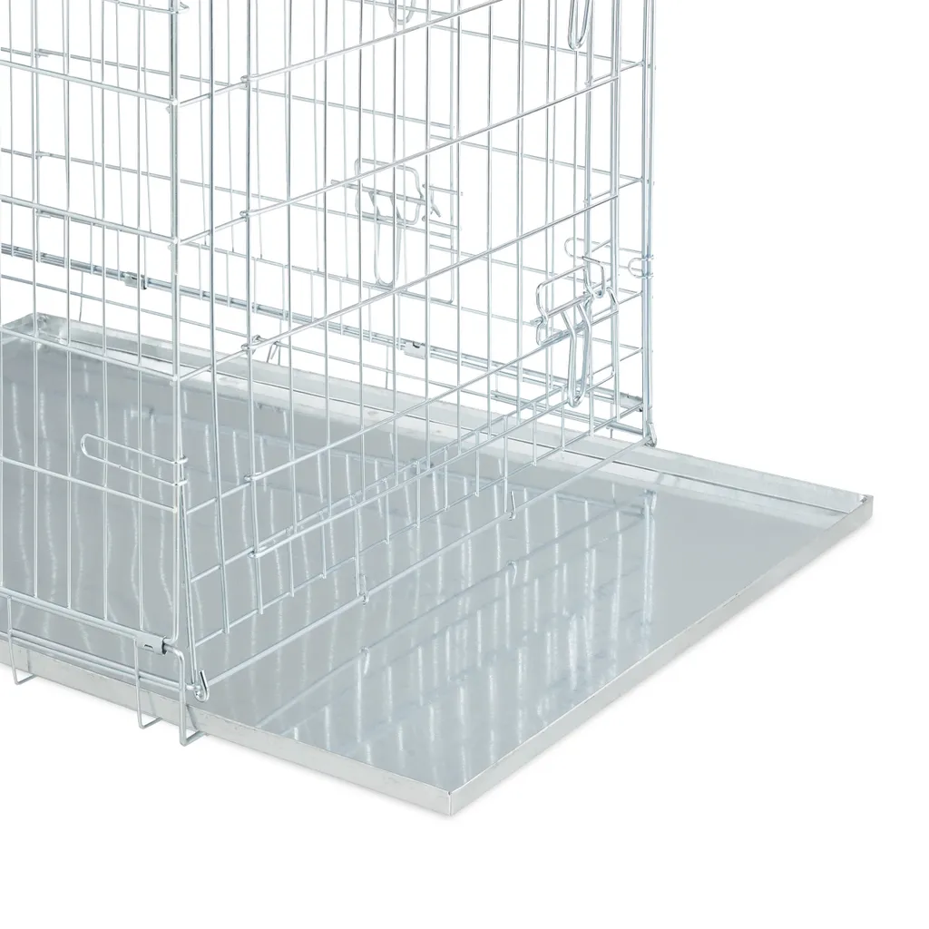 Relaxdays Faltbarer Hundekäfig Für Zuhause 7 Relaxdays Faltbarer Hundekäfig Für Zuhause – Bild 7