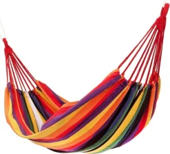 MODERNHOME MODERN HOME Hängematte Doppelhängematte Für 1-2 Personen Outdoor Baumwolle Tragbar Garten Camping Hängematte Belastbarkeit 150kg Rainbow Geeignet Für Reise XXL GW-906 -Garten- & Gewächshäuser Geschäft 49644f288bb8f6c1e9141090d7d7d695