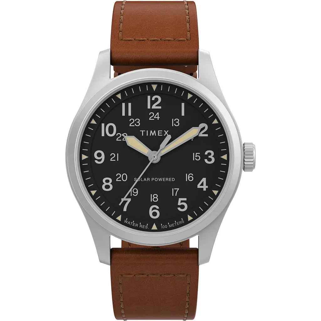 Nur Zeit Timex Braun Kollektion Expedition North Field Solar - Mann 1 Nur Zeit Timex Braun Kollektion Expedition North Field Solar - Mann