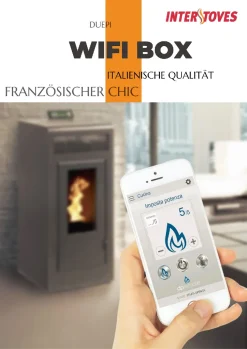 Interstoves Pelletofen Paola 12 KW Schwarz, WIFI-Control + Fernbedienung Möglich -Garten- & Gewächshäuser Geschäft 49ca55d3103aea398eb0823171f3b74b