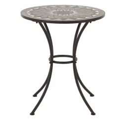 Siena Garden Como Tisch Rund Ø 70cm Schwarz Matt / Mosaikoptik -Garten- & Gewächshäuser Geschäft 49d07dec9aa0609328c931f7bc653742